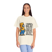 Funny Graphic T-Shirt — “I Have a Big Ass” Cartoon Novelty Tee