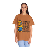 Funny Graphic T-Shirt — “I Have a Big Ass” Cartoon Novelty Tee
