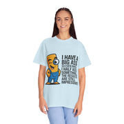 Funny Graphic T-Shirt — “I Have a Big Ass” Cartoon Novelty Tee
