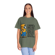 Funny Graphic T-Shirt — “I Have a Big Ass” Cartoon Novelty Tee