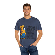 Funny Graphic T-Shirt — “I Have a Big Ass” Cartoon Novelty Tee