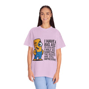 Funny Graphic T-Shirt — “I Have a Big Ass” Cartoon Novelty Tee