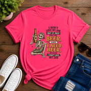 I Don't Love My Job But It Pays Short-Sleeve Unisex T-Shirt