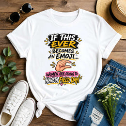 If This Ever Become Emoji Short-Sleeve Unisex T-Shirt