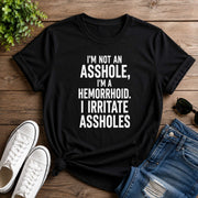 I'm Not As*hole, I'm Hemorrhoid Short-Sleeve Unisex T-Shirt