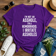 I'm Not As*hole, I'm Hemorrhoid Short-Sleeve Unisex T-Shirt