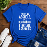 I'm Not As*hole, I'm Hemorrhoid Short-Sleeve Unisex T-Shirt