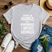 I'm Not As*hole, I'm Hemorrhoid Short-Sleeve Unisex T-Shirt