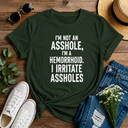 I'm Not As*hole, I'm Hemorrhoid Short-Sleeve Unisex T-Shirt