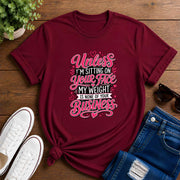Unless I'm Sitting On Your Face Short-Sleeve Unisex T-Shirt