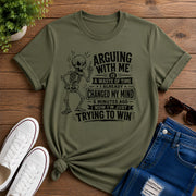 Arguing With Me Unisex Short-Sleeve Unisex T-Shirt